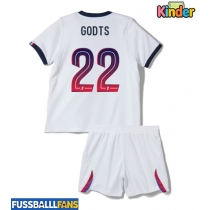 Paris Saint-Germain Mika Godts #22 Auswärts Trikotsatz Kinder 2026-27 Kurzarm (+ Kurze Hosen)